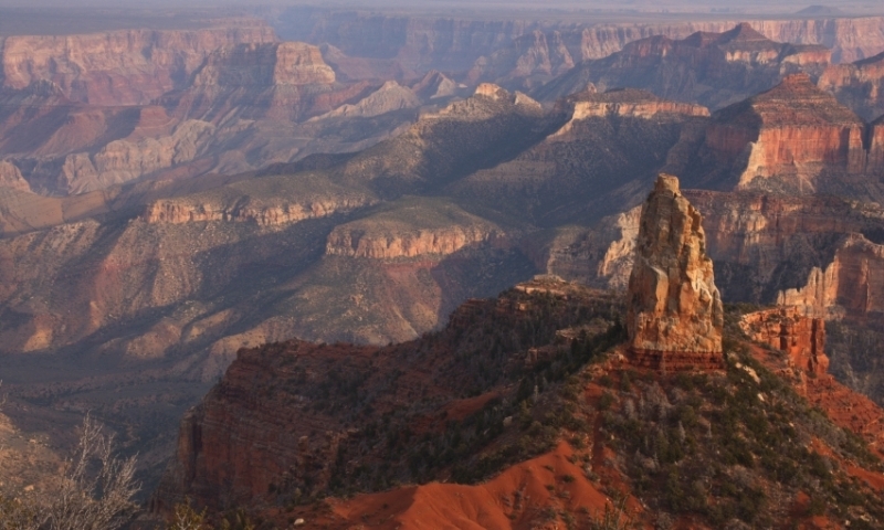 Mount Hayden at Point Imperial in Grand Canyon National Park