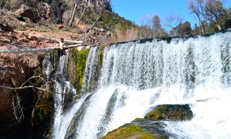 Fossil Springs Waterfalls Sedona Arizona Hiking Trail